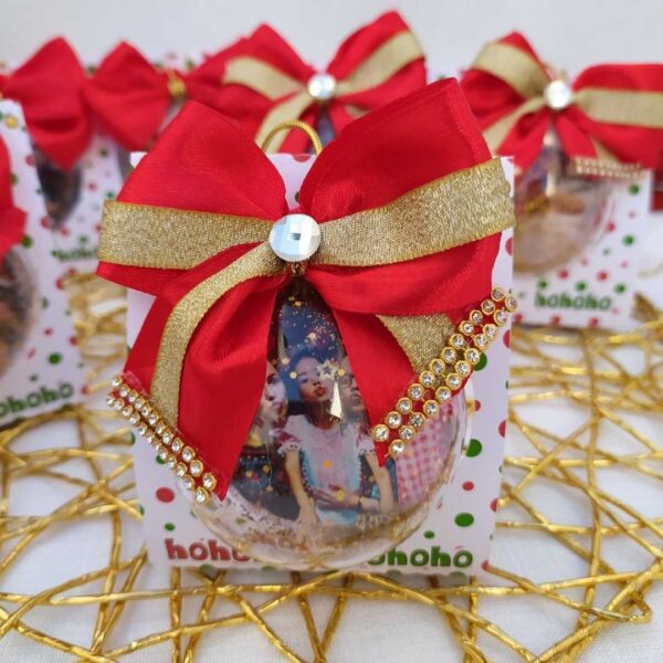 Bola de Natal Personalizadas Luxo - Presenteável