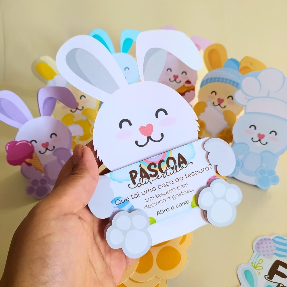 Kit Caça aos Ovos - COM DOCES - Imagem 12