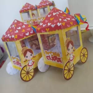 Caixa Carrinho de Pipoca