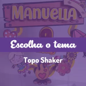 Topo de Bolo Shaker