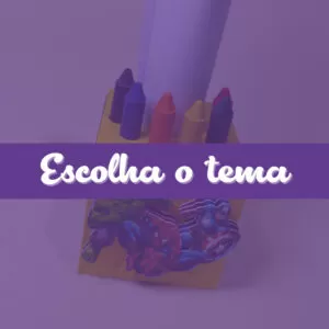 Caixa Cubo de Colorir