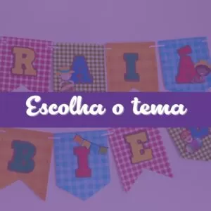 Bandeirola M em Camadas